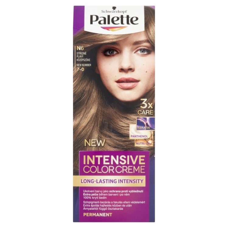 Palette IC N6 středně plavý - Kosmetika Pro ženy Vlasová kosmetika Barvy
